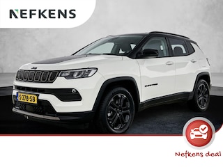 Jeep Compass 4xe Plug-in Hybrid Electric Upland 240pk Automaat | Navigatie | Adaptieve Cruise Control | 18"LMV | LED | Keyless Entry/Start | Camera | Apple Carplay/Android Auto |