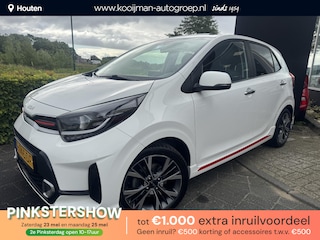 Kia Picanto 1.0 T-GDi GT-Line 5p Eerste Eigenaar, Dealeronderhouden, 100 PK, Schuif/Kanteldak, Stoel/Stuurverwarming, Enz...