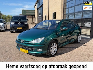 Peugeot 206 CC 1.6-16V Roland Garros, Leer, Clima