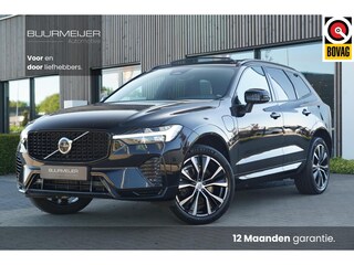 Volvo XC60 T6 Plug-in hybrid AWD Plus Dark Long Range | Trekhaak | Panoramisch schuif/kanteldak | 360 graden camera | Stoel en stuurwielverwarming | Parkeerverwarming | Adaptieve cruise control incl. BLIS |