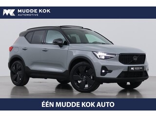 Volvo XC40 B4 Ultra Black Edition | Panoramadak | Trekhaak | 360° Camera | ACC | Stoel+Stuurverwarming