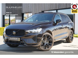 Volvo XC60 T6 Plug-in hybrid AWD Ultra Black Edition Long Range | Luchtvering | Trekhaak | HUD | Panoramisch schuif/kanteldak | Stoel en stuurwielverwarming | 21 inch | Harman Kardon | Adaptieve cruise control |