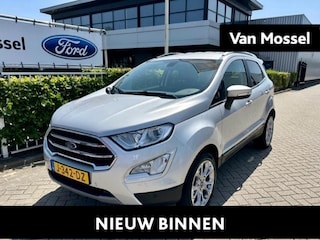 Ford Ecosport 1.0 EcoBoost Titanium | Afn Trekhaak | Winter Pack | Navigatie | Gedeeltelijk lederen bekleding |