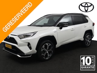 Toyota RAV4 2.5 Plug-in Hybrid AWD Bi-Tone Plus | Trekhaak | JBL Audio | Led Verlichting | 360 Camera en Sensoren | Stoelverwarming en Verkoeling |