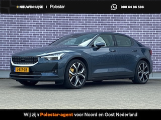 Polestar 2 Long Range Dual Motor Launch Edition 78kWh | Performance Pack | Lederen Bekleding | Stoelventilatie | Trekhaak | Panoramadak | Keyless Entry | Elektrische Achterklep | Cruise Control Adaptief