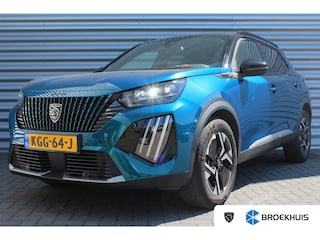 Peugeot 2008 1.2 HYBRID 145PK GT PACK AUTOMAAT / NAVI / LEDER / CLIMA / LED / PDC / 17" LMV / KEYLESS / 360° CAMERA / ADAPT. CRUISECONTROL / 1E EIGENAAR / NIEUWSTAAT !!