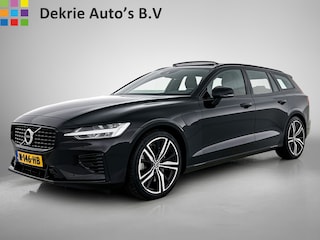 Volvo V60 T8 Hybride SOH 94% AWD R-Design / Panoramadak / Leder / Navigatie / Adap. Cruise / Pdc.V+A / Stuur- Stoelverwarming / Apk 01-2028