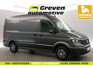 Volkswagen Crafter 2.0 TDI L3H3 177PK | 3000kg Trekgew. | DSG | Airco | Adap. Cruise | Camera | Carplay | 3 Zits | Trekhaak