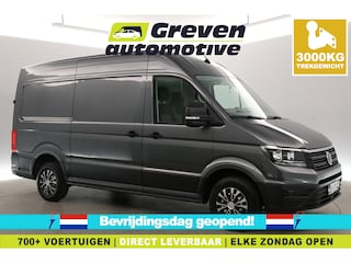 Volkswagen Crafter 2.0 TDI L3H3 177PK | 3000kg Trekgew. | DSG | Airco | Adap. Cruise | Camera | Carplay | 3 Zits | Trekhaak