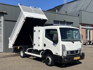 Nissan NT400 35.14 2.5 dCi 290 Kipper openlaadbak Airco 2-Persoons Telefoonverbinding Kieper Pick-up P-up Open laadbak Gereedschapskist Euro 5 Bpm vrij