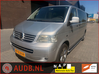 Volkswagen Transporter 2.5 TDI 340 Highline DC | AUTOMAAT| DUBBEL CABINE| LEER | CARPLAY|