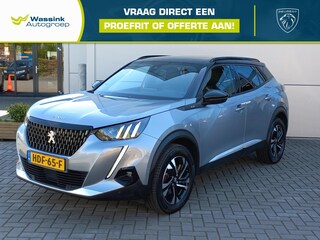 Peugeot 2008 1.2T 155pk GT Automaat | Climate control | Navigatie | Trekhaak (1200kg) | Stoelverwarming | Lm-velgen | Camera | Parkeersensoren v+a