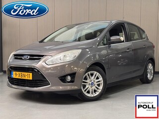 Ford C-MAX 125pk Titanium Navi Camera Trekhaak Parking pack Voorruitverwarming Elek. Klep All Seasons SONY Audio