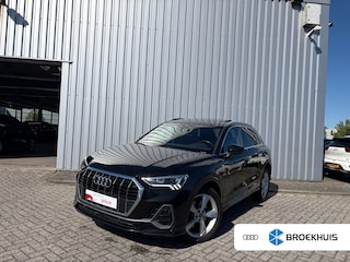 Audi Q3 45 TFSI e S edition 245PK | Panorama Dak | Sfeerverlichting | Ledere bekleding | Camera Achter | Stoelverw. voor