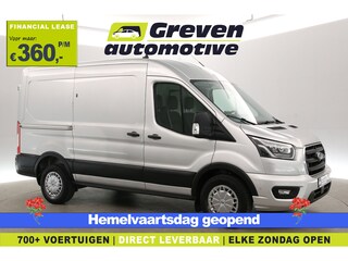 Ford Transit 2.0 TDCI Limited 185PK L2H2 | Aut. | Airco | Cruise | Carplay | 3 Zits | Trekhaak | Navi | Bi-Xenon | Parkeersens.