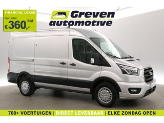 Ford Transit 2.0 TDCI Limited 185PK L2H2 | Aut. | Airco | Cruise | Carplay | 3 Zits | Trekhaak | Navi | Bi-Xenon | Parkeersens.