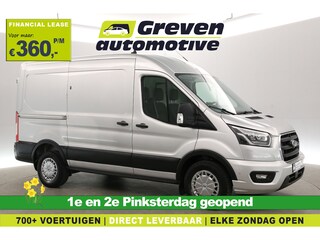 Ford Transit 2.0 TDCI Limited 185PK L2H2 | Aut. | Airco | Cruise | Carplay | 3 Zits | Trekhaak | Navi | Bi-Xenon | Parkeersens.
