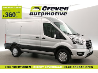 Ford Transit 2.0 TDCI Limited 185PK L2H2 | Aut. | Airco | Cruise | Carplay | 3 Zits | Trekhaak | Navi | Bi-Xenon | Parkeersens.