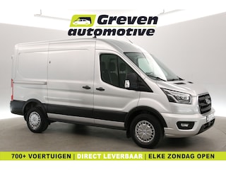 Ford Transit 2.0 TDCI Limited 185PK L2H2 | Aut. | Airco | Cruise | Carplay | 3 Zits | Trekhaak | Navi | Bi-Xenon | Parkeersens.