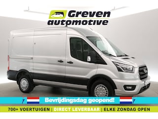 Ford Transit 2.0 TDCI Limited 185PK L2H2 | Aut. | Airco | Cruise | Carplay | 3 Zits | Trekhaak | Navi | Bi-Xenon | Parkeersens.