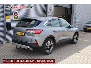 Ford Kuga 2.5 PHEV Titanium 1e Eigenaar | Volledig Onderh | BTW | NAP | SOH91% | Trekhaak | 2 Kabels | Carplay | Navi | Cruise | DAB | Keyless | Bots | PDC