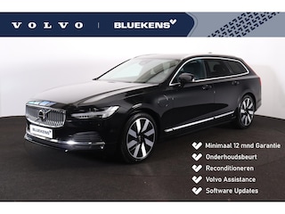 Volvo V90 T6 Recharge AWD Plus Bright - Panorama/schuifdak - IntelliSafe Assist & Surround - 360º Camera - Harman/Kardon audio - Adaptieve LED koplampen - Verwarmde voorstoelen, stuur & achterbank - Parkeersensoren voor & achter - Elektr. bedienb. voorstoelen met geheugen - Extra getint glas - 19' LMV