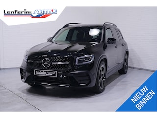 Mercedes-Benz GLB 220 d 4MATIC DCT AMG-Line navigatie ledverlichting 19"-lmv lederen-bekleding 360 camera apple-carplay touchpad DAB-ontvangst ACC wegklapbare-trekhaak digi-cockpit sportstoelen electrisch verstelbaar links met memo stoelverwarming-voor