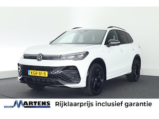 Volkswagen Tiguan 1.5 eHybrid 204pk R-Line Edition Black Style Oryxwit Trekhaak 360Camera Leder Memory Stoel + Stuurverwarming Keyless Navigatie