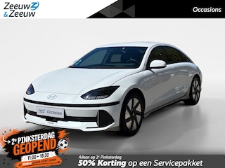 Hyundai Ioniq 6 Connect 77.4 kWh AUTOMAAT NAVI AIRCO CAMERA CRUISE CONTROLE ELECTRISCHE STOELEN CRUISE CONTROLE ZEER MOOIE AUTO DEALER ONDERHOUDEN
