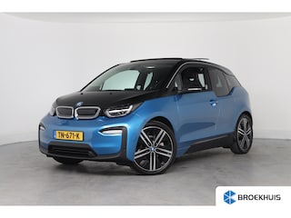 BMW i3 Basis iPerformance 94Ah 33 kWh | SOH 89% | Dealer Onderhouden! | Trekhaak | Open Dak | Leder | Camera | Stoelverwarming | Clima | Navi | DAB | Cruise Adaptive | Lichtmetalen Velgen