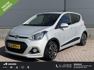 Hyundai i10 1.0i i-Motion Go! 2016 / Schuif Kantel Dak / Trekhaak / Navigatie / Elektrische Ramen V+A / Cruise / LM Velgen /