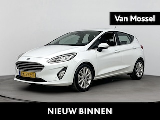 Ford Fiesta 1.0 EcoBoost Titanium | AUTOMAAT | Achteruitrijcamera | Cruise control | Carplay | Lane Assist | lichtmetalen velgen 16" |