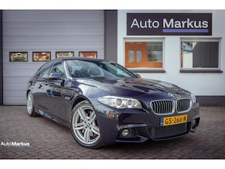 BMW 528i 3X M-Sport|Schuifdak|Memory|Virtual|Trekhaak|Comfortstoelen|Flippers