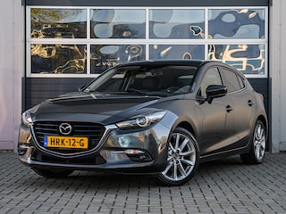 Mazda 3 2.0 SkyActiv-G 120 GT-M | Leder | Xenon | Keyless | Camera | Stoel+stuurverwarming | Bose audio | PDC v+a