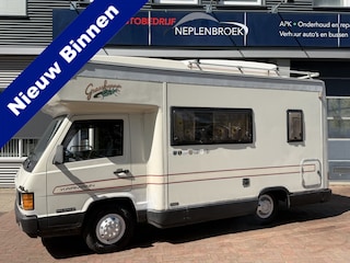 Mercedes-Benz MB 100 D-L Karmann Nwe apk 05-2028 Bj 1988 Vakantie klaar !! 4persoons fietsenrek toilet keuken vaste bed