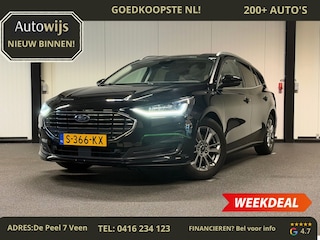 Ford Focus Wagon 1.0 EcoBoost Hybrid Titanium|NL AUTO|NAVI|DEALER ONDERHOUDEN