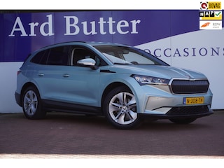 Skoda Enyaq iV 60+warmte-pomp+stoel&stuur-verw+Assist/Comfort/parkeer/climate-Pakket+Elek-trekh91% SOH = RIJKLAAR= 27-DECMBER 2021
