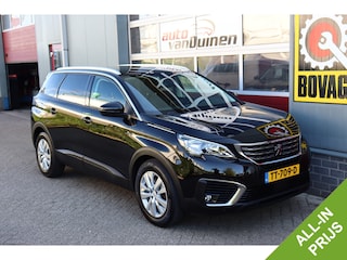 Peugeot 5008 1.2 PureTech Blue Lease Executive O.a: Trekhaak, Leder, Camera, Clima, Cruise, Navi, Etc. All-in prijs!