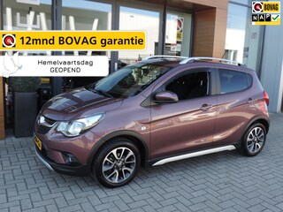 Opel Karl 1.0 Rocks Online Edition 29.000km | Cherry Red | CarPlay | PDC | 15'' | Priv.glas | Cruise contr | DAB | Bluetooth