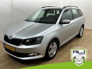 Skoda Fabia Combi Occasion 1.0 TSI Clever | Grijs | Tweedehands Skoda Fabia | Airco | Cruise | Stoelverwarming | Carplay| Trekhaak