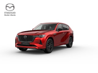 Mazda CX-60 e-Skyactiv PHEV Homura Business Edition - Tan Nappa Leder | 12,3-inch TFT-kleurendisplay met bediening via centrale HMI Commander, touchscreen (voor Apple CarPlay / Android Auto™) of voice control | 12,3-inch digitale meterset | 20-inch lichtmetalen velgen, Black