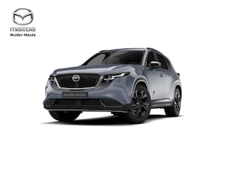 Mazda CX-5 e-Skyactiv G 141 Homura - Tan lederen interieur & Panoramic Pack | 19-inch lichtmetalen velgen, Black | Alarmsysteem | Automatisch dimmende binnenspiegel met randloos design
