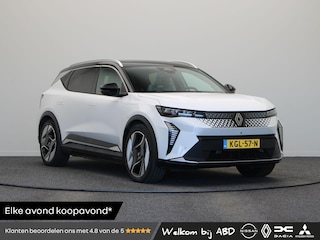 Renault Scénic E-Tech EV87 long range iconic | Solarbay panoramisch dak | Harman kardon | Stoelmassage | Stoel- en stuurwielverwarming |