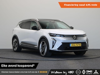 Renault Scénic E-Tech EV87 long range iconic | Solarbay panoramisch dak | Harman kardon | Stoelmassage | Stoel- en stuurwielverwarming |
