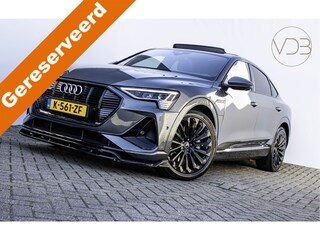Audi E-tron 55 quattro S-Line 95 kWh Panorama 360gr Camera 1e Eigenaar