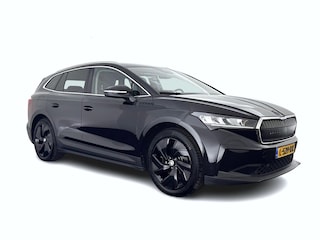 Skoda Enyaq iV 60 [ 3-Fase-11kW ] {SOH-87%} (INCL-BTW) *LEATHER-FABRIC | FULL-LED | ADAPTIVE-CRUISE | BLINDSPOT | DIGI-COCKPIT | CAMERA | KEYLESS | NAVI-FULLMAP | ECC | HEATED-COMFORTSEATS | DAB+ | MEMORY-PACK | PDC | 20"ALU