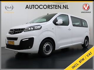 Opel Vivaro L2H1 9-Persoons SOH 99% 50kWh Trekhaak Navi Airco Apple Carplay Android Auto Pdc Cruise Control Led Schuifdeur Isofix Bluetooth Dealeronderhouden 1e Eigenaar Origineel Nederlandse Bus