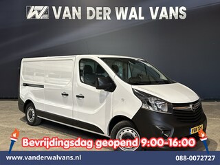 Opel Vivaro 1.6 CDTI 126pk L2H1 Euro6 Airco | Camera | Navigatie | Cruisecontrol | Trekhaak Parkeersensoren, Bijrijdersbank