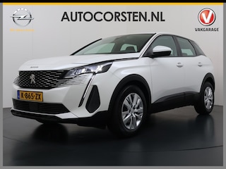 Peugeot 3008 1.2T 131PK Leder 3D-Navi 360°Camera Apple Carplay Android Auto Ecc Cruise Control Pdc Blue Active Lmv Led Isofix DAB Bluetooth Regen-Lichtsensor Dealeronderhouden Origineel Nederlandse Auto