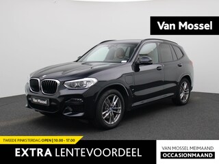 BMW X3 xDrive30e High Executive | M-PAKKET | ACHTERUITRIJCAMERA | STOELVERWARMING | ELEKTRISCHE ACHTERKLEP | COGNAC LEDEREN BEKLEDING | NAVIGATIE | APPLE CARPLAY | CLIMATE CONTROL | PARKEERSENSOREN | SFEERVERLICHTING |